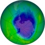 Antarctic Ozone 2010-10-21